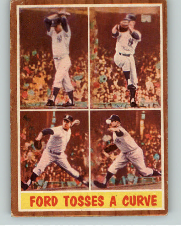 1962 Topps Baseball #315 Whitey Ford IA Yankees VG-EX 408584