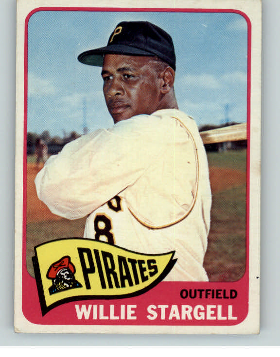 1965 Topps Baseball #377 Willie Stargell Pirates VG-EX 408647