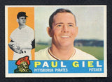 1960 Topps Baseball #526 Paul Giel Pirates NR-MT 408756