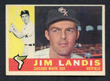 1960 Topps Baseball #550 Jim Landis White Sox EX-MT 408776