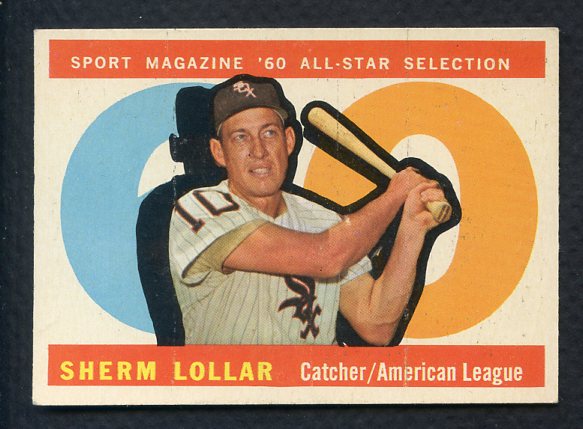 1960 Topps Baseball #567 Sherm Lollar A.S. White Sox EX-MT 408787