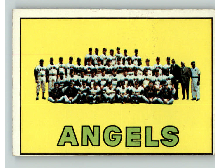 1967 Topps Baseball #327 California Angels Team VG-EX 408912
