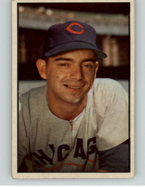 1953 Bowman Baseball #042 Tommy Brown Cubs EX 408937