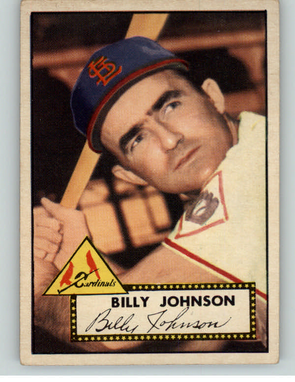 1952 Topps Baseball #083 Billy Johnson Cardinals EX+/EX-MT 409145