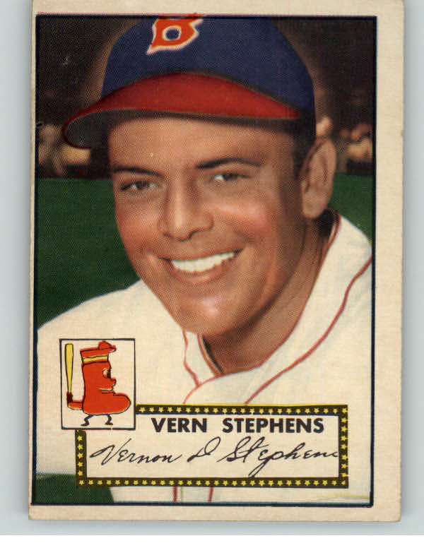 1952 Topps Baseball #084 Vern Stephens Red Sox EX-MT oc 409146