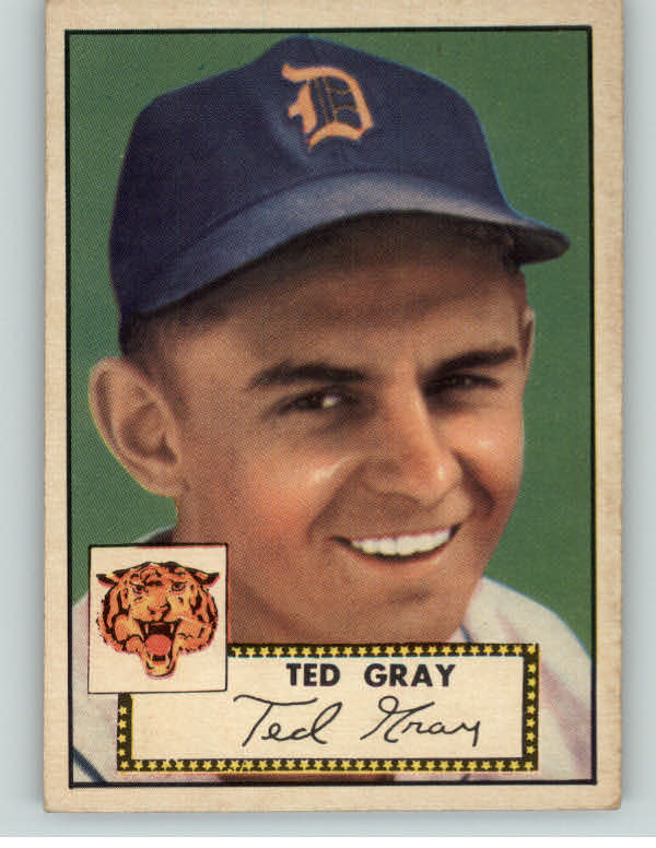 1952 Topps Baseball #086 Ted Gray Tigers EX+/EX-MT 409148