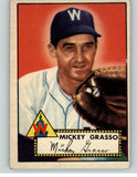 1952 Topps Baseball #090 Mickey Grasso Senators EX+/EX-MT 409150