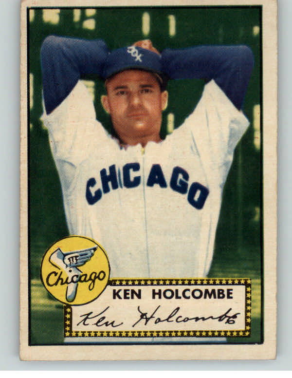 1952 Topps Baseball #095 Ken Holcombe White Sox EX 409152