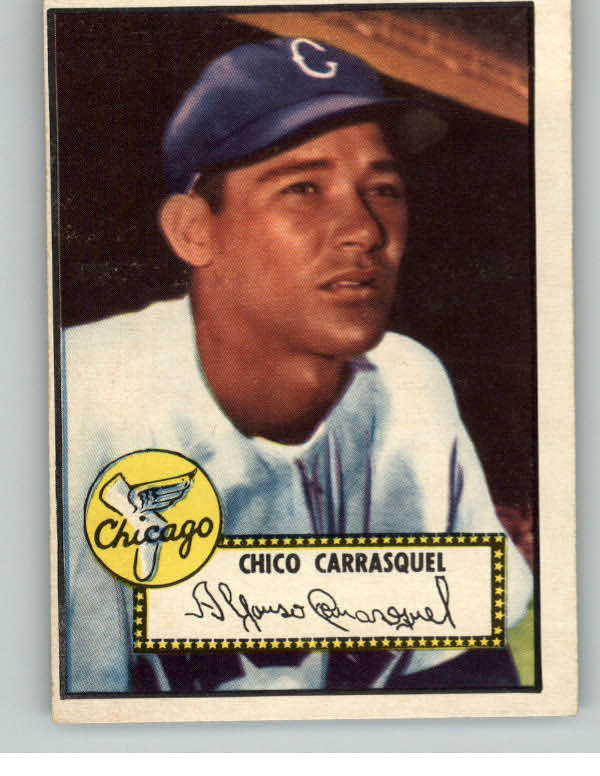 1952 Topps Baseball #251 Chico Carrasquel White Sox EX+/EX-MT 409275