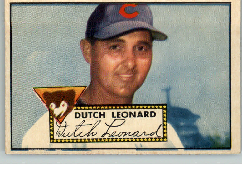 1952 Topps Baseball #110 Dutch Leonard Cubs EX-MT 409338