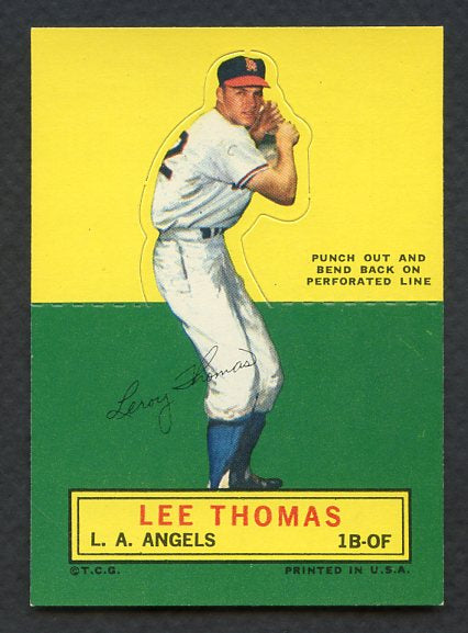 1964 Topps Baseball Stand Ups Lee Thomas Angels NR-MT 409506