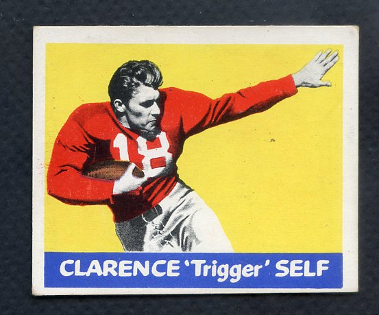 1948 Leaf Football #078 Clarence Self Wisconsin EX-MT 409591