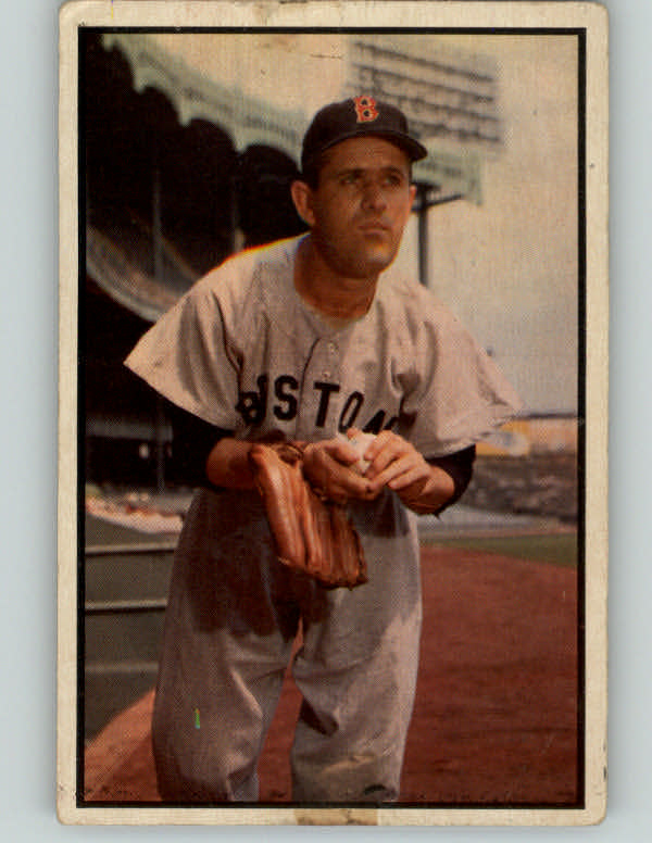 1953 Bowman Color Baseball #066 Mel Parnell Red Sox EX 409675