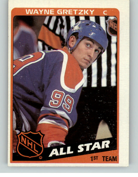 1984 Topps Hockey #154 Wayne Gretzky A.S. Oilers EX-MT 409693