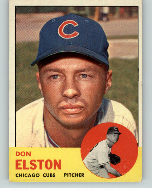 1963 Topps Baseball #515 Don Elston Cubs EX 409725