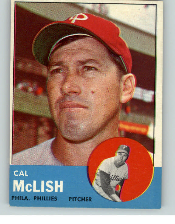 1963 Topps Baseball #512 Cal Mclish Phillies EX-MT 409743