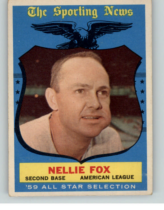 1959 Topps Baseball #556 Nellie Fox A.S. White Sox EX 409745