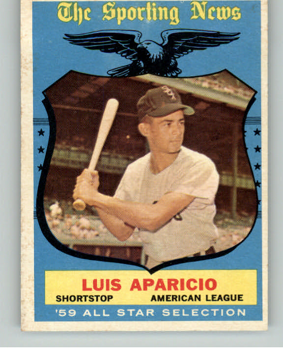 1959 Topps Baseball #560 Luis Aparicio A.S. White Sox EX-MT 409753