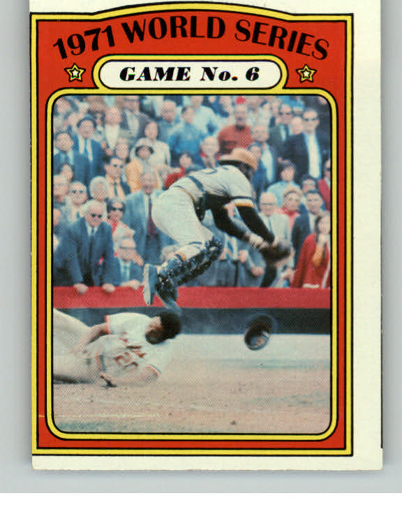 1972 Topps Baseball #228 World Series Game 6 VG-EX 409792