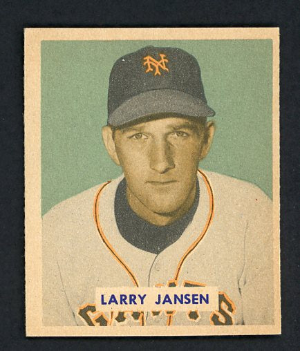 1949 Bowman Baseball #202 Larry Jansen Giants NR-MT 410256