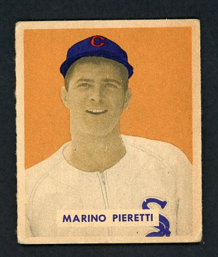 1949 Bowman Baseball #217 Marino Pieretti White Sox VG-EX 410270