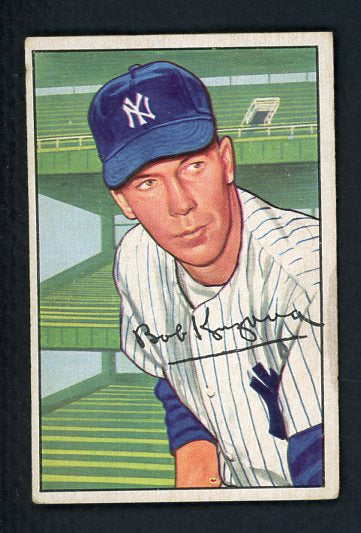 1952 Bowman Baseball #233 Bob Kuzava Yankees EX-MT 410335