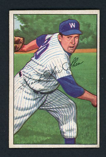 1952 Bowman Baseball #230 Frank Shea Senators EX-MT 410336