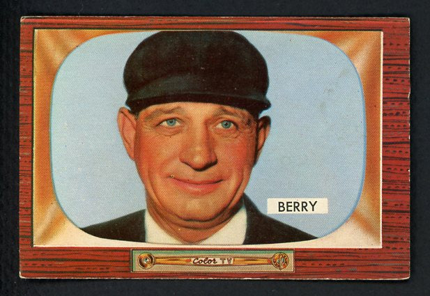 1955 Bowman Baseball #281 Charles Berry Umpire EX-MT 410365