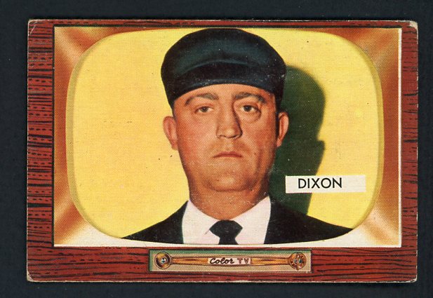 1955 Bowman Baseball #309 Hal Dixon Umpire VG-EX 410392