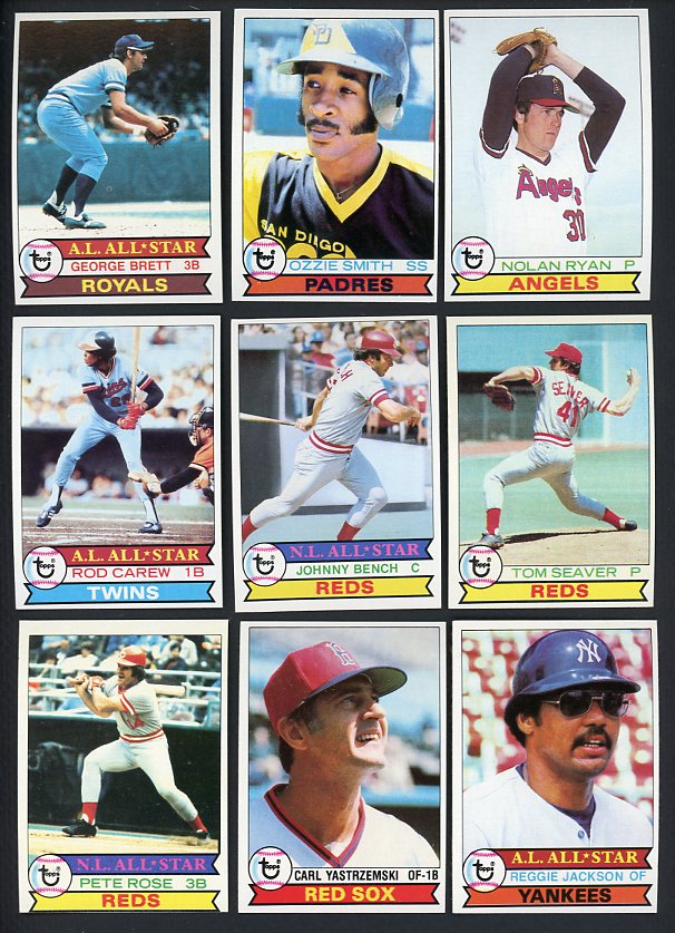 1979 Topps Baseball Complete Set NR-MT Smith Ryan Brett Seaver Bench 410411