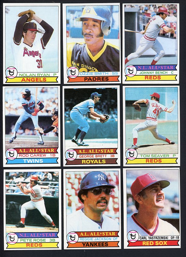 1979 Topps Baseball Complete Set NR-MT Smith Ryan Brett Seaver Bench 410412