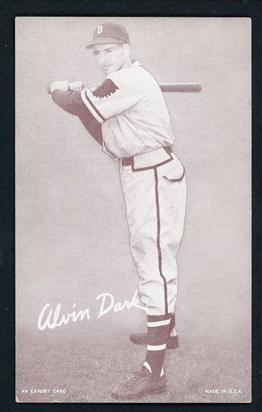 1947-66 Exhibits Alvin Dark Braves EX 410459