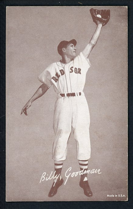 1947-66 Exhibits Billy Goodman Red Sox EX-MT Leap 410482