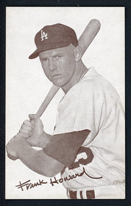 1947-66 Exhibits Frank Howard Dodgers NR-MT 410498