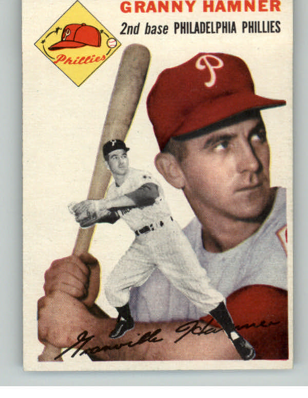 1954 Topps Baseball #024 Granny Hamner Phillies NR-MT 410717