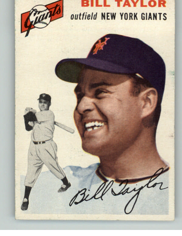 1954 Topps Baseball #074 Bill Taylor Giants EX-MT 410734