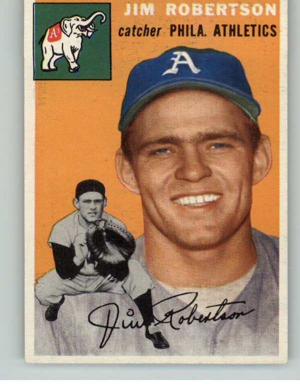 1954 Topps Baseball #149 Jim Robertson A's NR-MT 410771