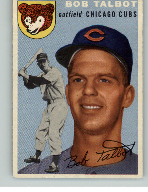 1954 Topps Baseball #229 Bob Talbot Cubs EX-MT 410815