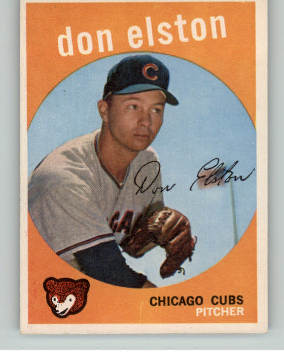 1959 Topps Baseball #520 Don Elston Cubs EX-MT 410836