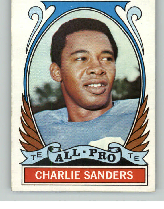 1972 Topps Football #264 Charlie Sanders A.P. Lions EX-MT 410854