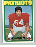 1972 Topps Football #324 Mike Montler Patriots NR-MT 410922