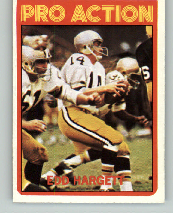 1972 Topps Football #346 Edd Hargett IA Saints NR-MT 410936