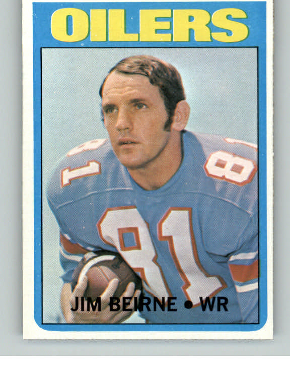 1972 Topps Football #313 Jim Beirne Oilers NR-MT 410946