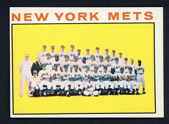 1964 Topps Baseball #027 New York Mets Team EX-MT 410960