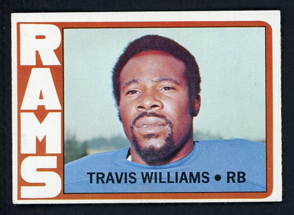 1972 Topps Football #318 Travis Williams Rams NR-MT 410977