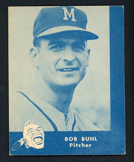 1960 Lake To Lake Bob Buhl Braves VG-EX 411024