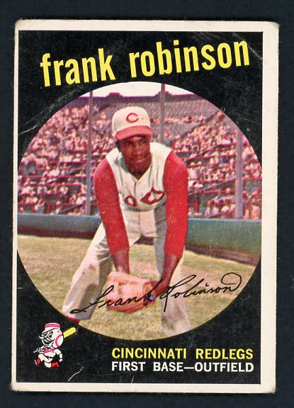 1959 Topps Baseball #435 Frank Robinson Reds VG 411624