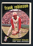 1959 Topps Baseball #435 Frank Robinson Reds VG 411624