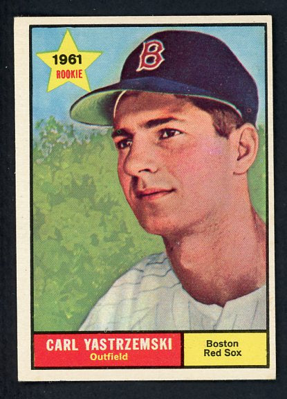 1961 Topps Baseball #287 Carl Yastrzemski Red Sox EX-MT 411638
