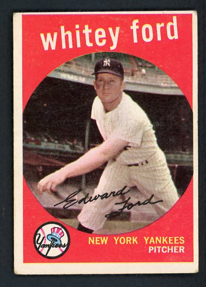 1959 Topps Baseball #430 Whitey Ford Yankees VG-EX 411769